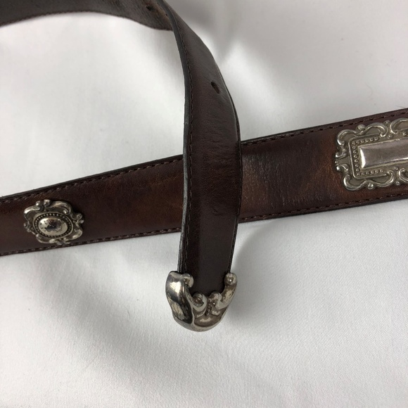 Vintage '96Fossil Belt with Metal embellishment M - Picture 2 of 7